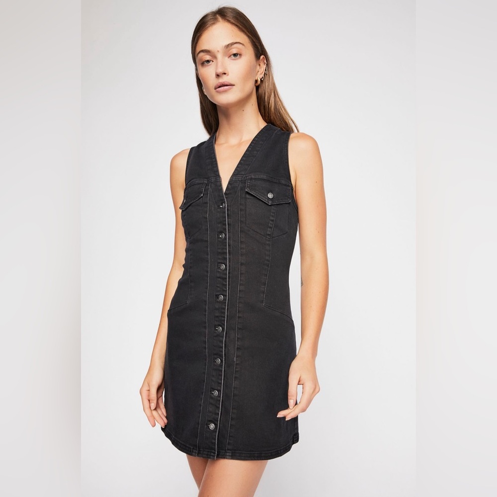 Free People Denim Dress